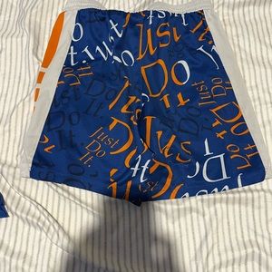 Nike basketball shorts- youth large